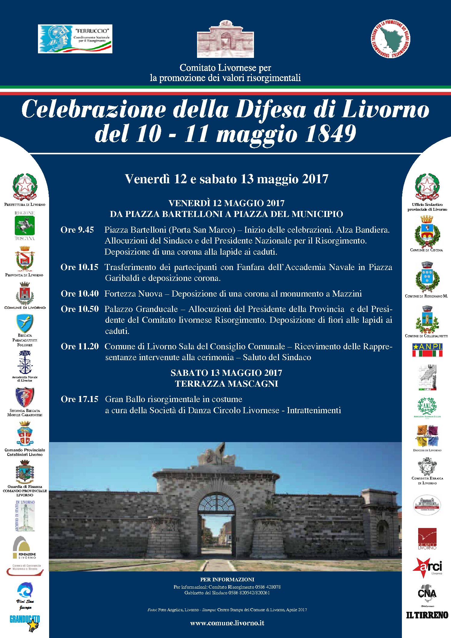 Celebrazione della Difesa di Livorno del 1849