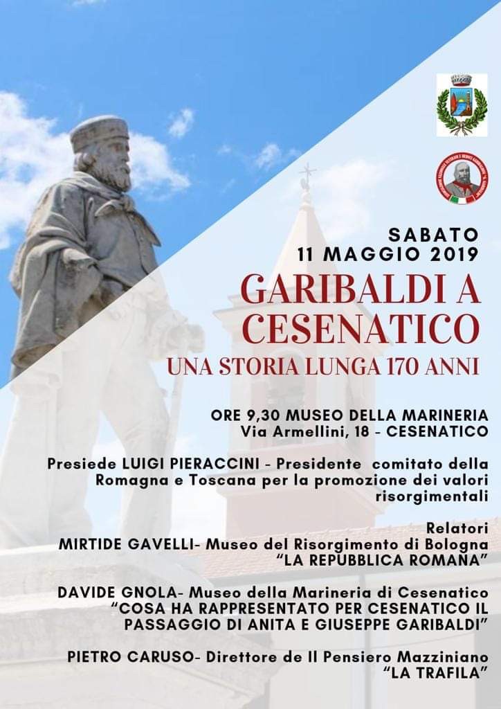 Convegno su Garibaldi a Cesenatico
