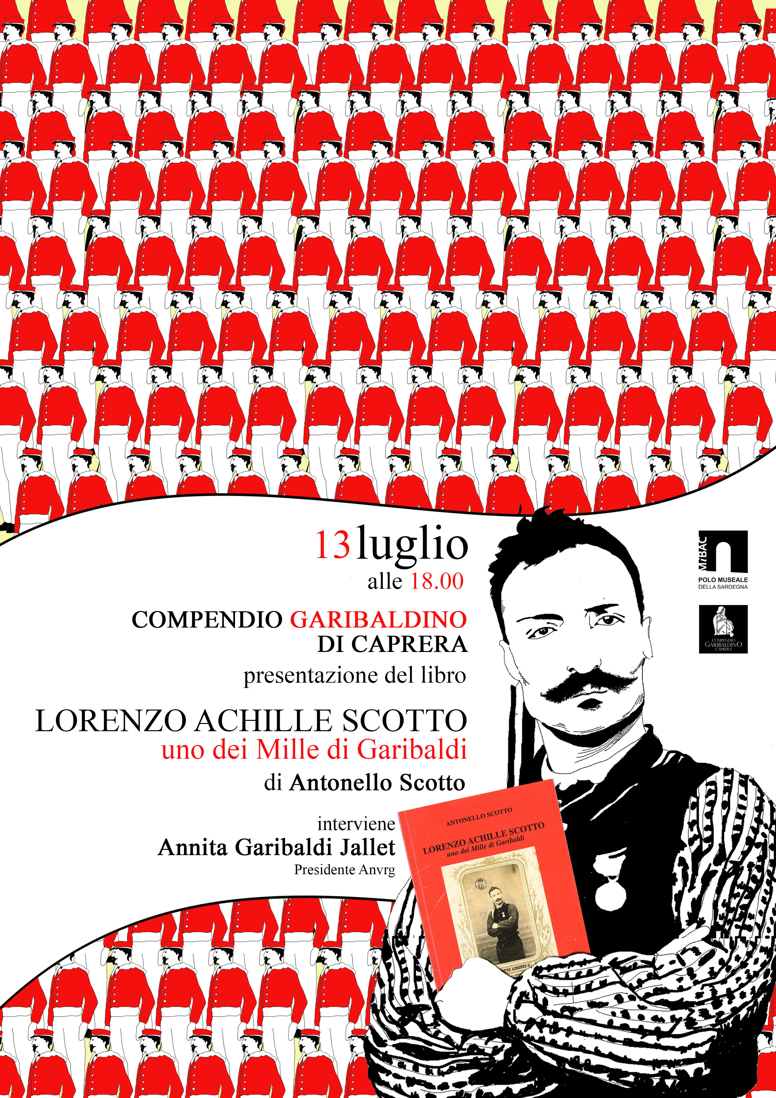 Presentazione a Caprera del libro sul garibaldino Scotto