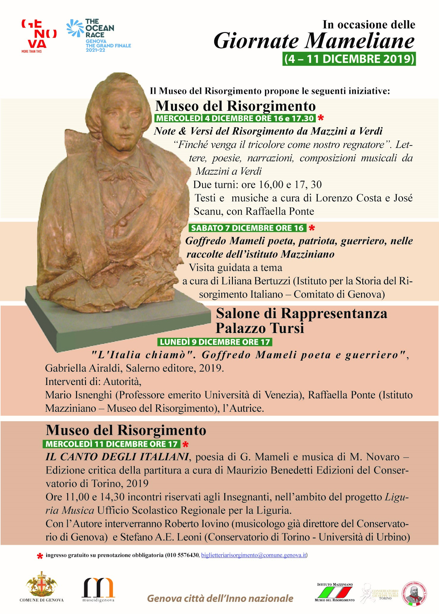 Giornate Mameliane a Genova