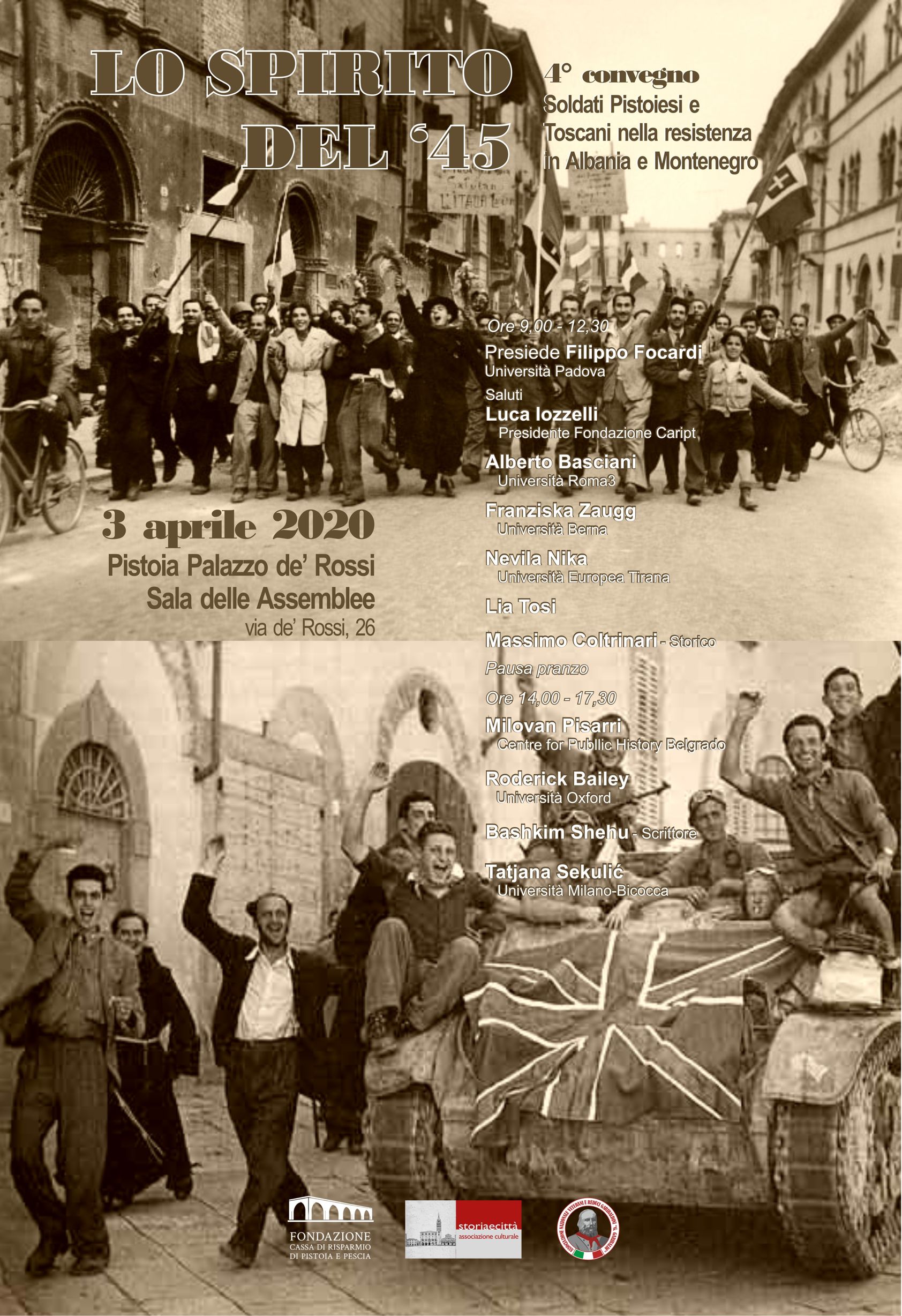 Convegno sulla Resistenza in Albania e Montenegro - RINVIATO