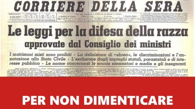 Per non dimenticare