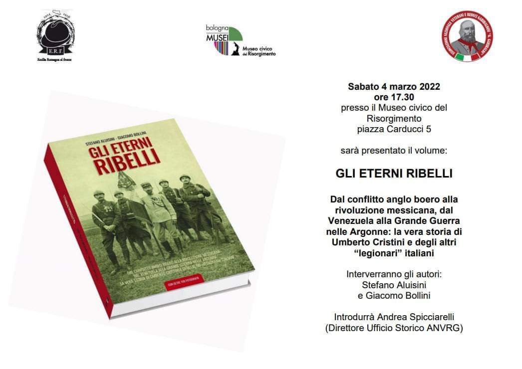 Presentazione del libro Gli Eterni Ribelli a Bologna