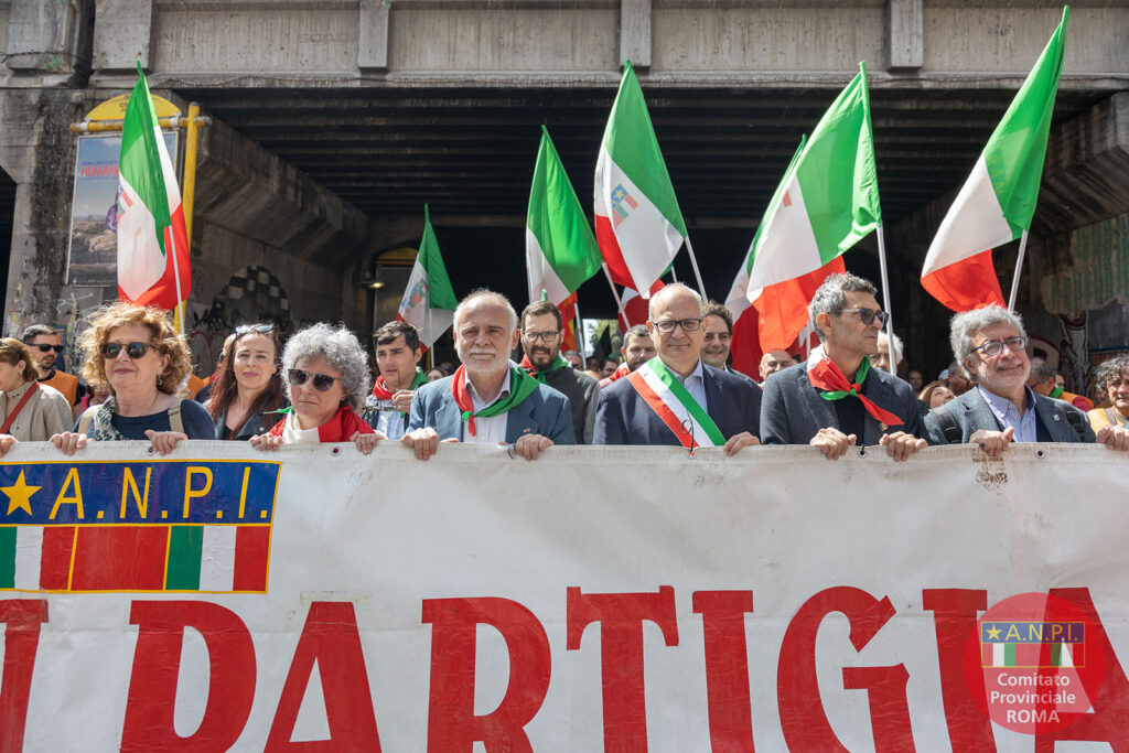 Corteo con Sindaco di Roma