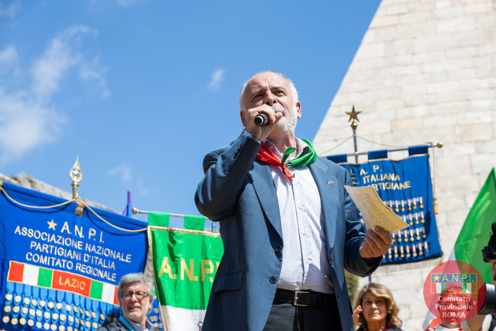 Fabrizio De Sanctis Presidente ANPI Roma