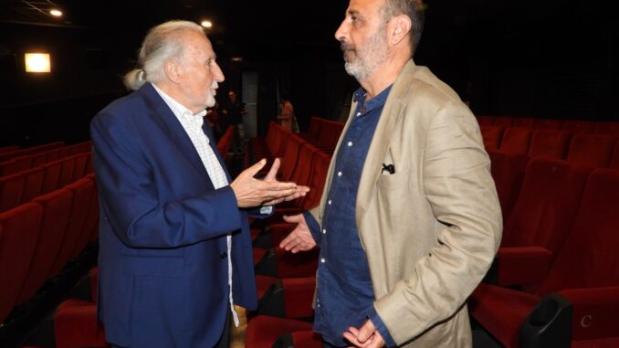 l’avv. Gianfranco Paris conversa con il regista Luca Criscenti