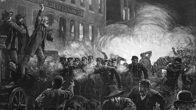 The Haymarket Riot - Harper's Weekly